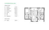Graz, Rankengasse 16 & Karlauerstraße 35 - freifinanzierte Eigentumswohnungen - 3-Zimmer-Wohnung - Grundriss