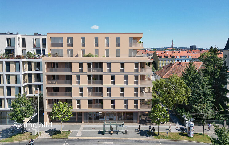 Graz, Karlauerstraße 57 - geförderte Mietwohnungen mit Kaufoption (geförderte Mietkaufwohnungen) GWS-Wohnungen - Symbolbild