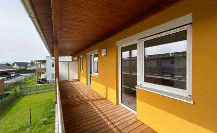 St. Veit in der Südsteiermark, Felix Barazutti Weg 16 - geförderte Mietkaufwohnung - Wohnung 5 - 2-Zimmer-Wohnung mit Balkon - Balkon