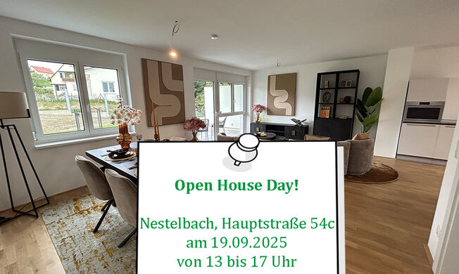 Nestelbach, Hauptstraße 50 bis 54c, GWS Eigentumswohnung und GWS Mietwohnungen mit Kaufoption, 2- bis 4-Zimmer-Wohnungen - Tag der offenen Tür!