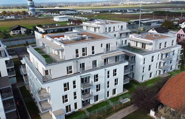Feldkirchen bei Graz, Friedrich-Ritter-Weg 10 bis 22 - Neubauprojekt der GWS - Eigentumswohnungen