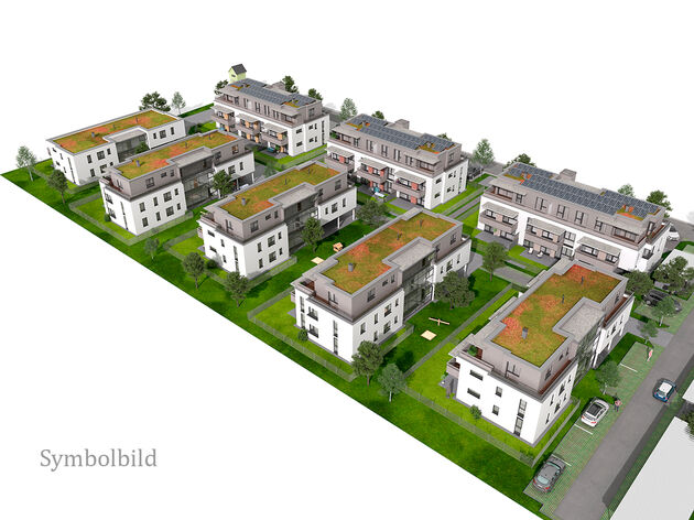 Gössendorf, Sandweg - geförderte Eigentumswohnungen und Mietwohnungen mit Kaufoption - GWS Wohnungen Neubauprojekt - Symbolbild
