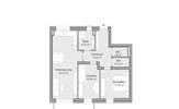 Leoben, Judendorfer Straße 56, Wohnungstyp 03, 3-Zimmer-Wohnung - geförderte Mietwohnung mit Kaufoption GWS