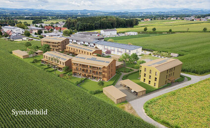 St. Veit in der Südsteiermark, geförderte Eigentumswohnungen der GWS - 2- bis 4-Zimmer-Wohnungen - Neubauprojekt der GWS - Symbolbild
