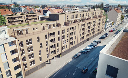 Graz, Rankengasse 16 & Karlauerstraße 35 - freifinanzierte Eigentumswohnungen - Symbolbild Wohnhausanlage
