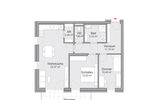 Leoben, Judendorfer Straße 56, Wohnungstyp 02, 3-Zimmer-Wohnung - geförderte Mietwohnung mit Kaufoption GWS