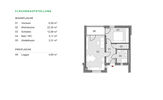 Graz, Rankengasse 16 & Karlauerstraße 35 - freifinanzierte Eigentumswohnungen - 2-Zimmer-Wohnung - Grundriss