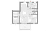 St. Stefan ob Stainz 12b, 8 geförderte Mietwohnungen - GWS-Mietwohnungen - Grundrisstyp 03 - ca. 70 m²