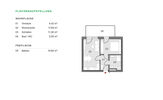 Graz, Rankengasse 16 & Karlauerstraße 35 - freifinanzierte Eigentumswohnungen - 2-Zimmer-Wohnung - Grundriss
