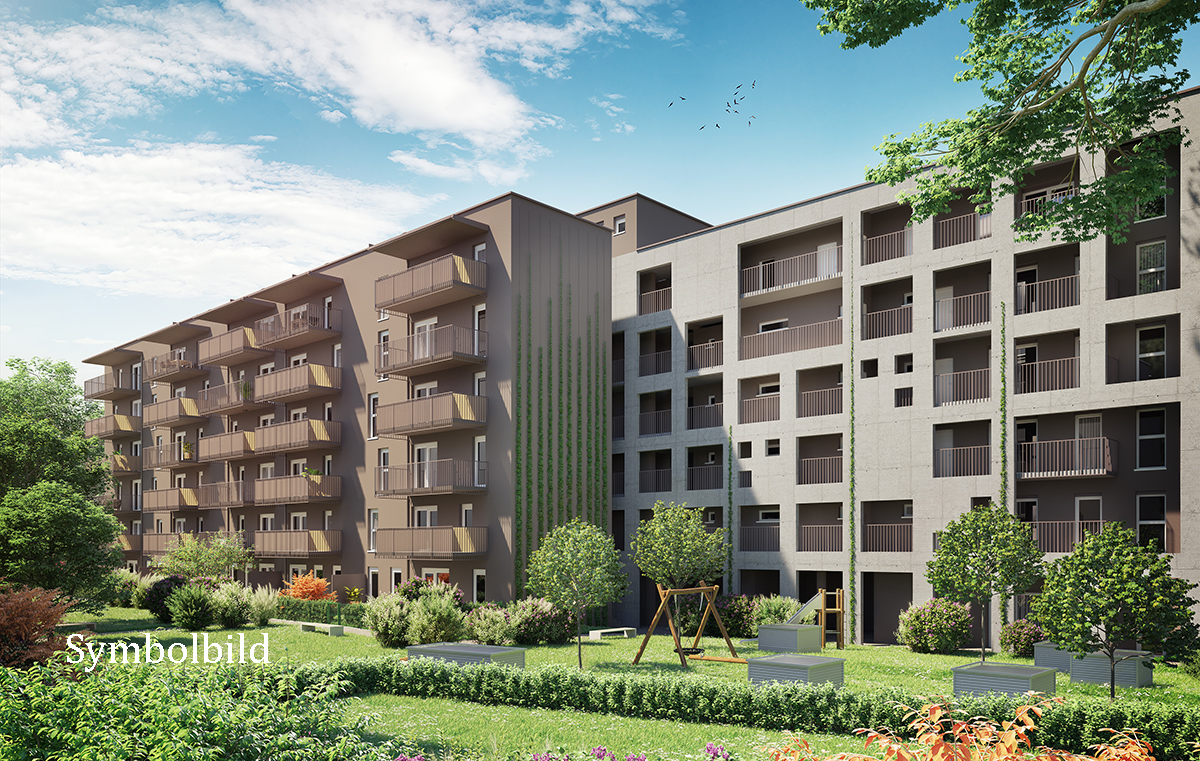 "Am Puls der Zeit" - Neubauprojekt Rankengarten! 3-Zimmer-Wohnung mit Balkon und Dachterrasse! /  / 8020 Gries / Bild 1